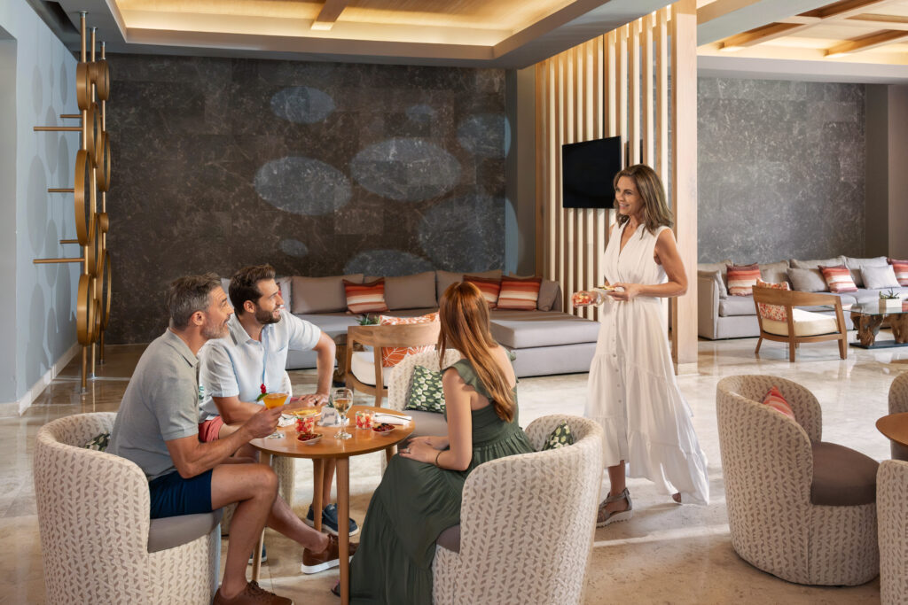 couples at all inclusive resort, guests at destination wedding